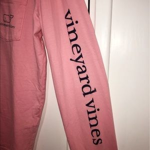 Vineyard Vines Tops - PINK VINEYARD VINES LONG SLEEVE Vineyard Vines Tops - PINK VINEYARD VINES LONG SLEEVE